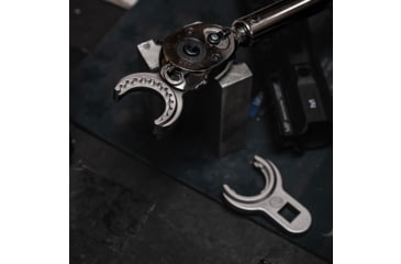 Image of Midwest Industries AR15 Barrel Castle Nut Wrench, Silver, MI-BNW