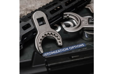 Image of Midwest Industries AR15 Barrel Castle Nut Wrench, Silver, MI-BNW