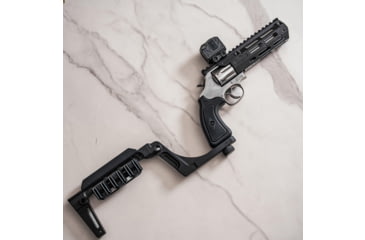 Image of Midwest Industries Bounty Hunter Smith &amp; Wesson K-Frame Revolver, Smith &amp; Wesson L-Frame Revolver Frame Brace Conversion Kit