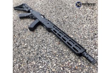 Image of Midwest Industries Chassis Compatible with Ruger 10/22 TakeDown, Black, MI-1022-TDC