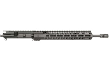Image of Midwest Industries Combat Rail HD .223 Wylde 16inch Upper Receiver Group, CORE, Mid-Length, 1-8 Twist, 1/2x28 Threads, A2, Hardcoat Anodize, Black, MI-C16CRMHD13.5-U