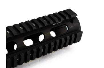 Image of Midwest Industries Combat Rifle Offset Deployable Front and Rear Sight, Black, MI-CRS-OSS