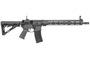 Image of Midwest Industries Combat Rifle Top Mounted Deployable Rear Sight, Black, MI-CRS-R