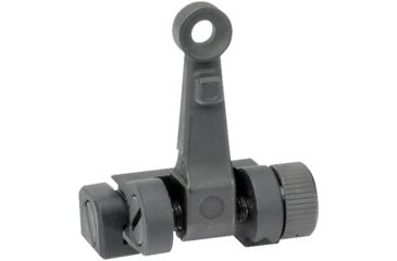 Image of Midwest Industries Combat Rifle Top Mounted Deployable Rear Sight, Black, MI-CRS-R