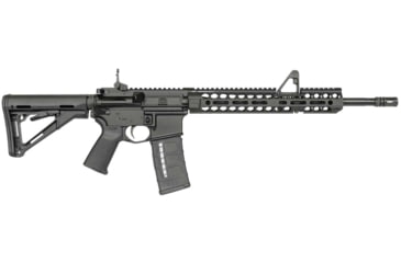 Image of Midwest Industries Extended Free Float Handguard, AR-15, 12.625 in, Carbine Length, M-LOK, Anodized, Black, MI-20XXM