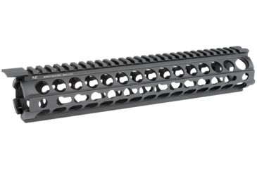 Image of Midwest Industries K-Series KeyMod Two Piece Drop-In Handguard Rifle Length Black MI-19K