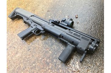 Image of Midwest Industries Keltec KSG M-Lok Light Mount w/ Hand Stop, Black, MI-KSG-MM, EDEMO1