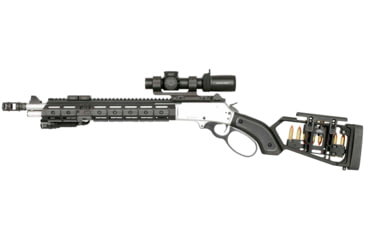 Image of Midwest Industries Lever G10 Pistol Grip Stock, Grey Black, Lever Sto