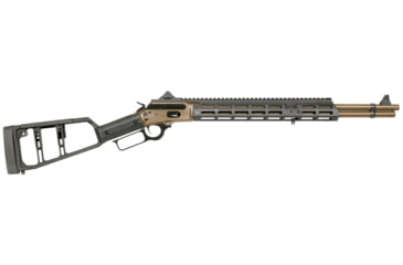 Image of Midwest Industries Lever Stock Marlin Straight, Black, MI-LS-MS