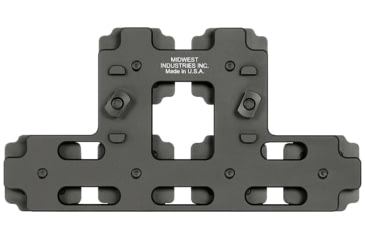 Image of Midwest Industries Lever Stock Shell Holder Plate With 6 Shell Holders, Black, MI-LS-SHP-BUNDLE