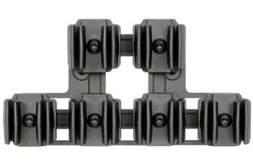 Image of Midwest Industries Lever Stock Shell Holder Plate With 6 Shell Holders, Black, MI-LS-SHP-BUNDLE