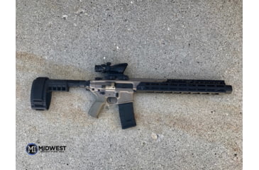 Image of Midwest Industries Mcx Virtus Suppressor Compatible Handguard M-lok - MI-MCXVSP1525