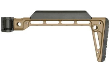 Image of Midwest Industries Minimalistic Side Folding Stock, FDE, MI-MIN-SF-FDE