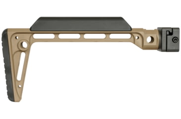 Image of Midwest Industries Minimalistic Side Folding Stock, FDE, MI-MIN-SF-FDE