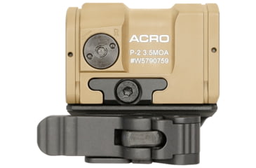 Image of Midwest Industries MK2 QD Acro Aimpoint Mount - Low, Black, MI-MK2-QDACROL