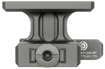 Image of Midwest Industries MK2 QD T2 Aimpoint Mount - 1/3 Cowitness, Black, MI-MK2-QDT21/3
