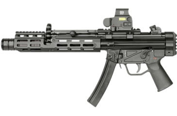 Image of Midwest Industries MP5 M-LOK Suppressor Handguard, Black, MI-MP5-SD