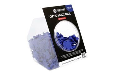 Image of Midwest Industries Optic Multi Tool, Blue, 150 Piece Display, MI-OMT-DISPLAY