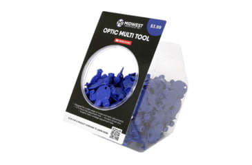 Image of Midwest Industries Optic Multi Tool, Blue, 150 Piece Display, MI-OMT-DISPLAY