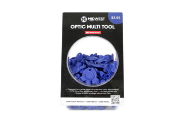 Image of Midwest Industries Optic Multi Tool, Blue, 150 Piece Display, MI-OMT-DISPLAY