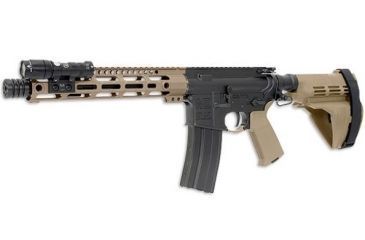 Image of Midwest Industries Pistol Blast Diverter, Black, MI-PBD