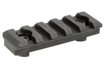 Image of Midwest Industries Polymer M-Lok Rail Section, 7 Slot, Black, MI-7PMR