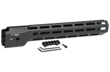 Image of Midwest Industries Ruger PC9 Combat Rail, 14in Long Extended Handguard, Black, MI-CRPC9X