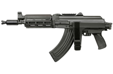 Image of Midwest Industries Side Folder With MI Stock Tube, Black, MI-STAP-SF