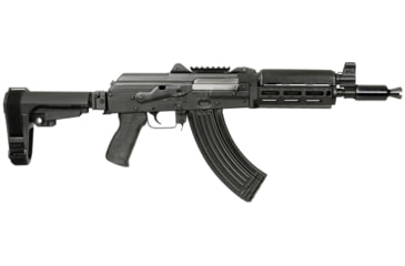 Image of Midwest Industries Side Folder With MI Stock Tube, Black, MI-STAP-SF