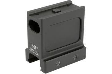 Image of Midwest Industries T1/T2 Red Dot Optic Mount, NV Height, Black, MI-T1-NV