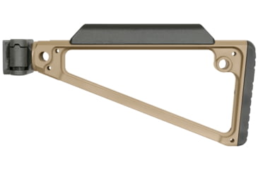 Image of Midwest Industries Triangle Side Folding Stock, FDE, MI-TRI-SF-FDE