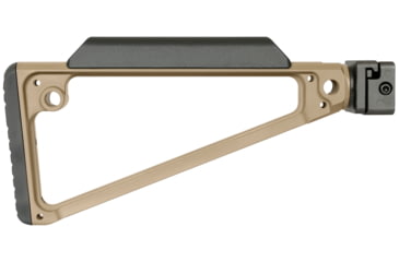 Image of Midwest Industries Triangle Side Folding Stock, FDE, MI-TRI-SF-FDE