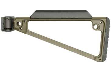 Image of Midwest Industries Triangle Side Folding Stock, ODG, MI-TRI-SF-ODG