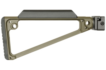 Image of Midwest Industries Triangle Side Folding Stock, ODG, MI-TRI-SF-ODG