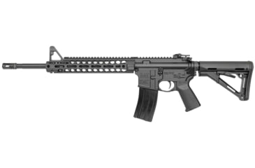 Image of Midwest Industries Two Piece Free Float Handguard, AR-15, 11.5 in, Mid Length, M-LOK, Anodized, Black, MI-21XM