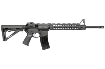 Image of Midwest Industries Two Piece Free Float Handguard, AR-15, 11.5 in, Mid Length, M-LOK, Anodized, Black, MI-21XM