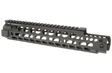 Image of Midwest Industries Two Piece Free Float Handguard, AR-15, 11.5 in, Mid Length, M-LOK, Anodized, Black, MI-21XM