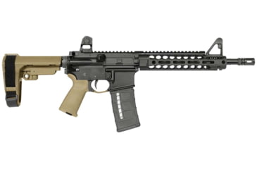 Image of Midwest Industries Two Piece Free Float Handguard, AR-15, 9.5 in, Carbine Length, M-LOK, Anodized, Black, MI-20XM