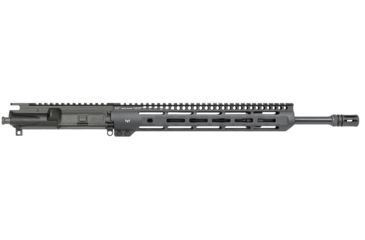 Image of Midwest Industries Upper Receiver Group, 16 inch Barrel, .223 Wylde, 12.625 inch Slim Line Series M-LOK Handguard, Mid-Length, A2 Flash Hider, Black, MI-N16SLH12-U