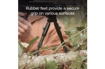 Image of MIGHTY TACTICAL BP-01 Bipod, 6.2-6.7in Height Range, Picatinny/Weaver Mount, Black, MT-BP-01