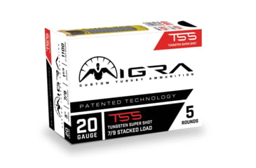 Image of Migra TSS Turkey 20 Gauge 1 5/8 oz 3in Shotgun Ammo, 5 Rounds, T-20-79-1-58