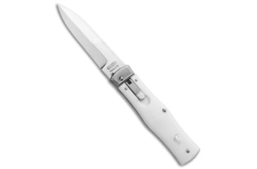 Image of Mikov Mikov 241 Predator Lever Lock Automatic Knife White 3.75" Polish, White, 420, adult, BHQ-92017