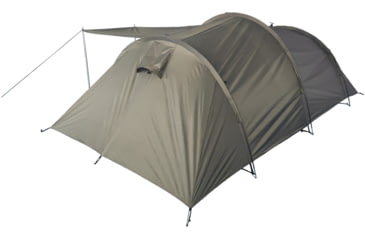 Image of MIL-TEC 3-Person Tent w/Storage Space, Olive Drab, 14226000