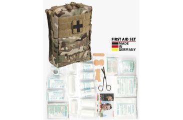 Image of MIL-TEC 43-Piece First Aid Set, Multitarn Camo 16025549