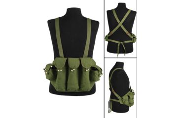 Image of MIL-TEC AK-47 Bandolier, Olive Drab, Adjustable, 13533100