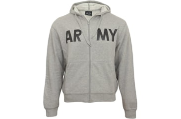 Image of MIL-TEC Army Gym Jacket - Mens, Grey, Large, 11471008-904