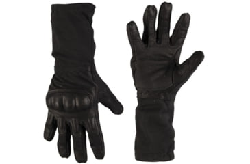 Image of USED MIL-TEC Long Fire-Resistant Action Gloves - Men's, Black, Large, 12520102-904, EDEMO1