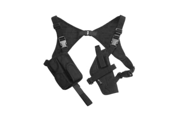 Image of MIL-TEC Cordura Shoulder Holster, Black, Adjustable, 16131002