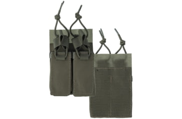 Image of MIL-TEC Double Pistol Mag Pouch W/Hook &amp; Loop, Olive Drab, 13495801