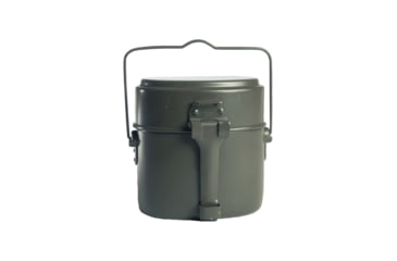 Image of MIL-TEC German Style 3-Piece Aluminum Mess Kit, Gray, 14664000